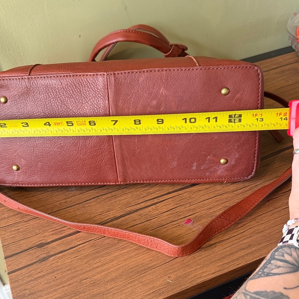 ✨American Leather Co✨ Brown Satchel Bag - Picture 9 of 9